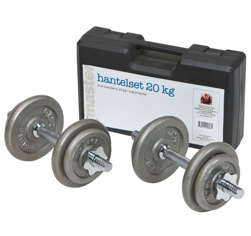 Master Fitness Hantelsett (20 kg), Manualsett