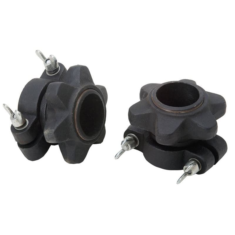 Master Fitness Skivestangslås 50 mm (2 stk), Lås