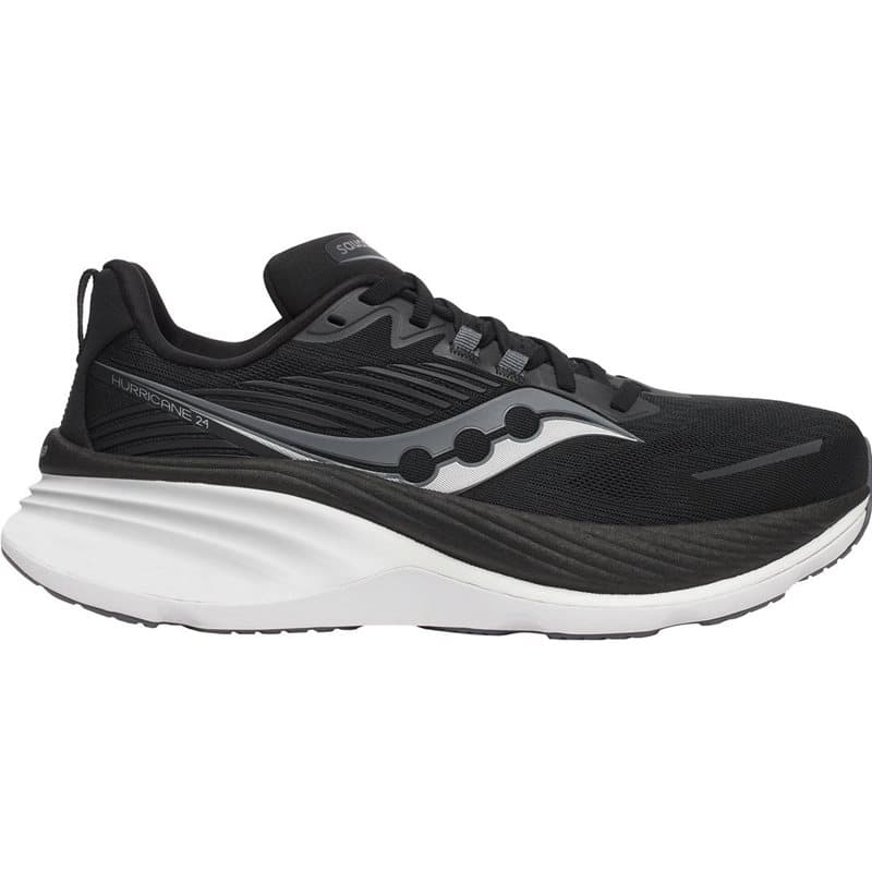 Saucony Hurricane 24 M Black/Carbon
