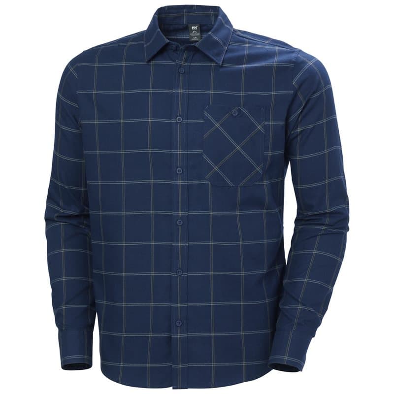Helly Hansen Aker Flannel LS Shirt Ocean Sierra