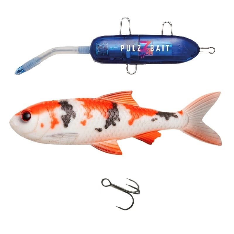 Pulz Bait Starter Kit Roach 15cm - Koi Carp + Charger Pack
