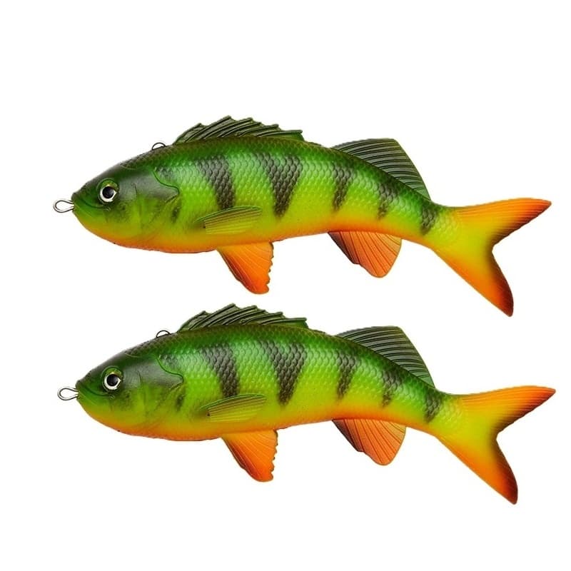 Pulz Bait Skinz Perch 15cm 2pcs - Firetiger