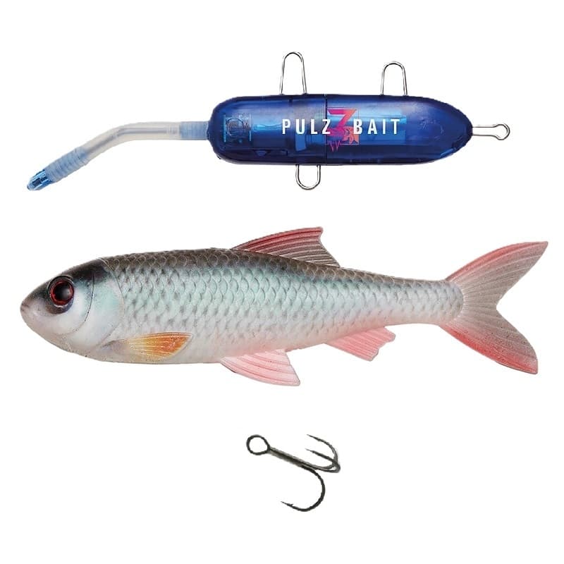 Pulz Bait Starter Kit Roach 15cm - Roach + Charger Pack