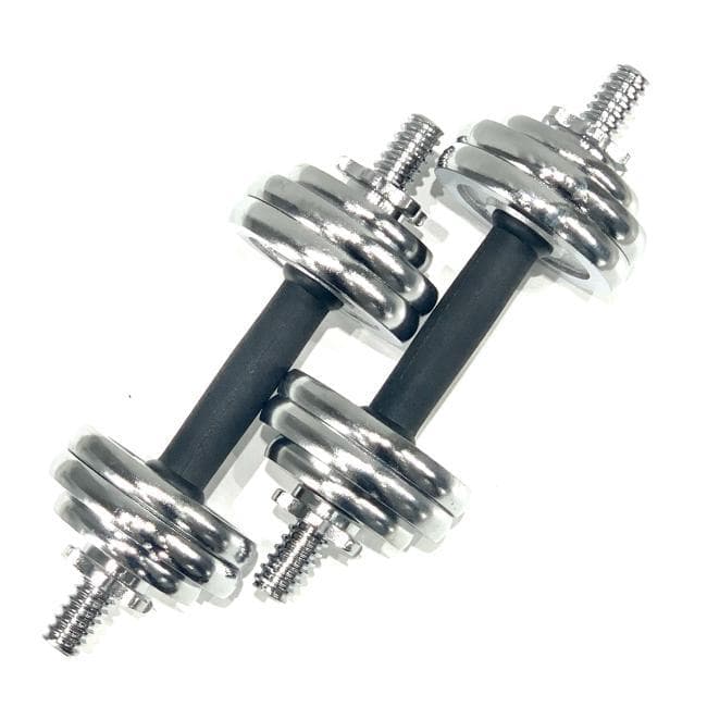 FitNord Justerbart Krommanualsett med veske 15 kg