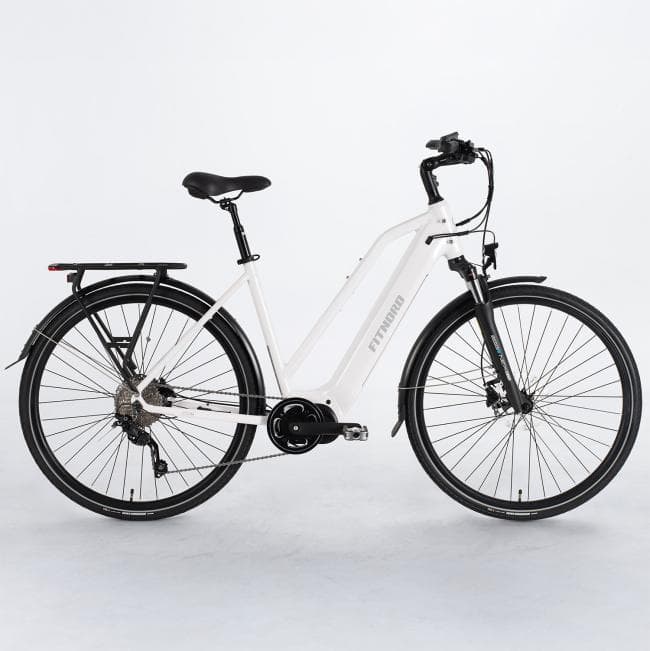 FitNord Ava 500 G2 Elektrisk sykkel, hvit