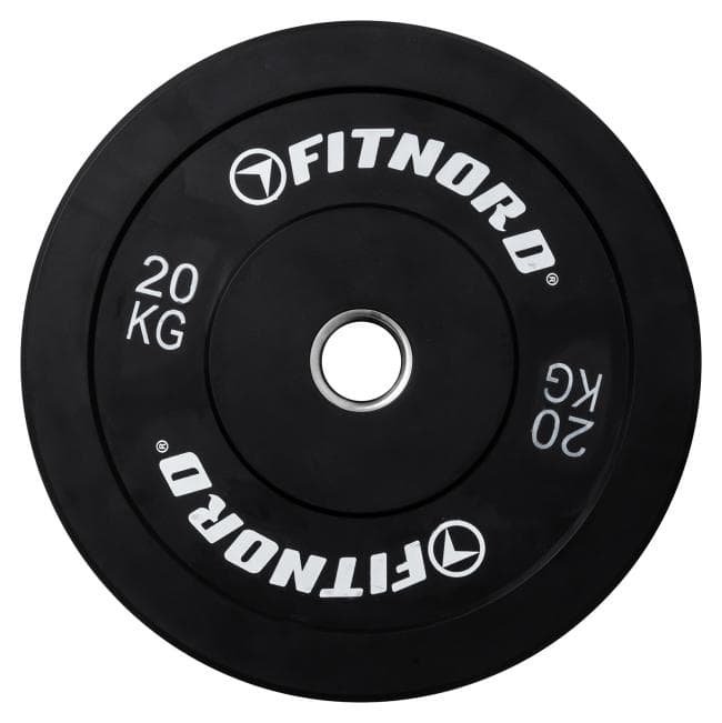 FitNord Bumper Black Vektplate 20 kg
