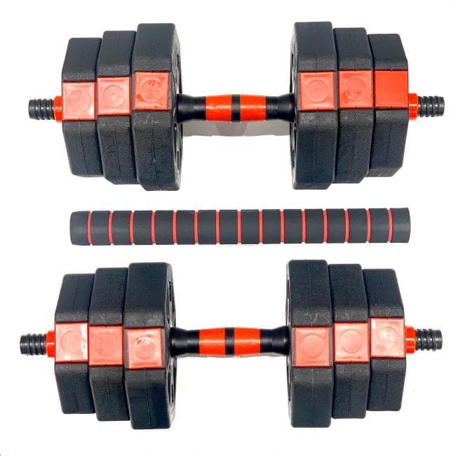 FitNord Justerbart Manual- og Pump-sett, Vinyl 20 kg